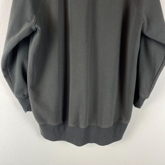 American Holic Sweatshirt Womens Medium Gray Slouchy Modern Minimalist Oversized - Picture 11 of 12